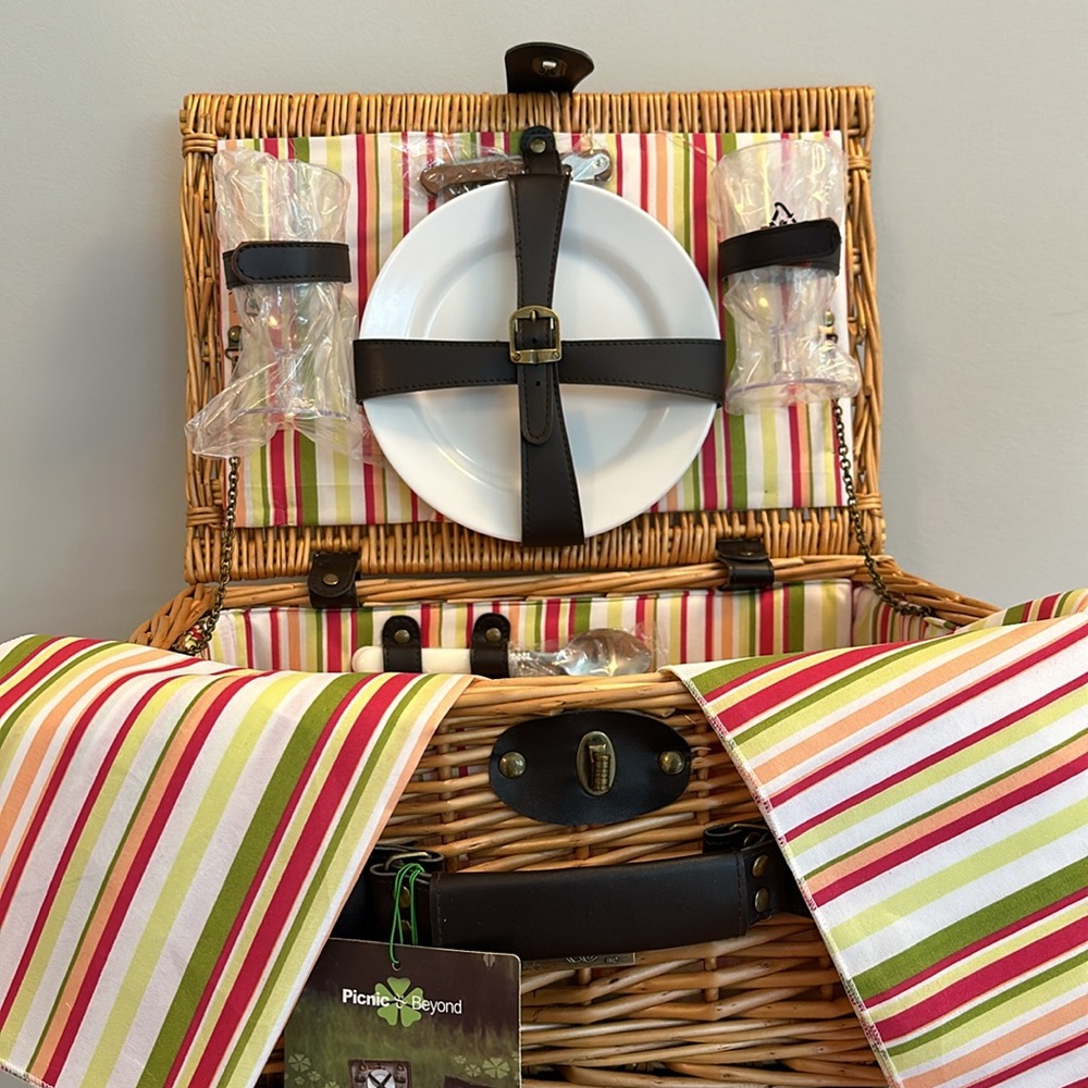 NWT Picnic and Beyond Weave Basket